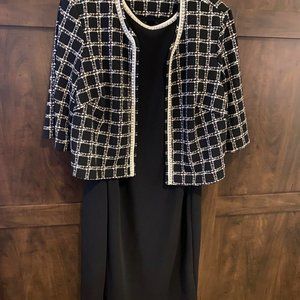 NWT MAYA BROOKE JACKET DRESS.               SIZE 20W